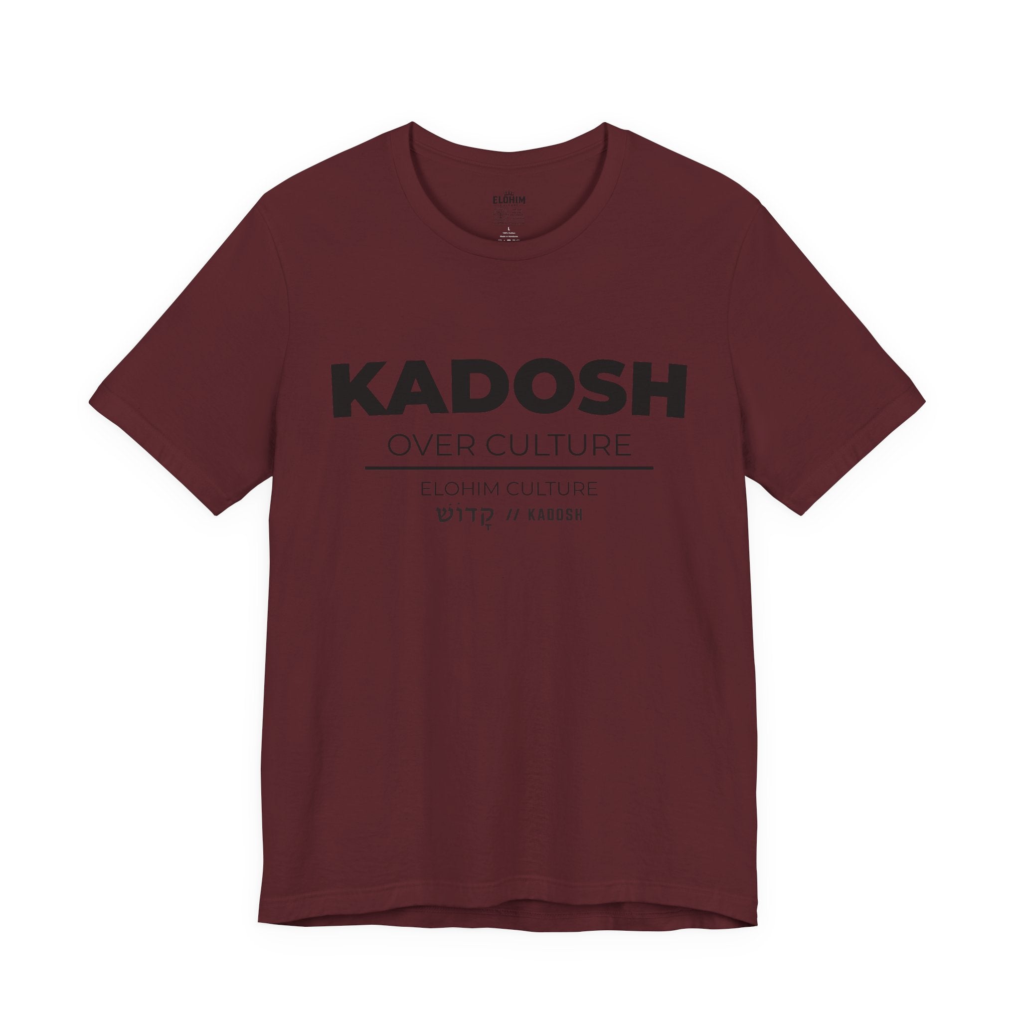 KADOSH OVER CULTURE