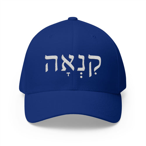 Consumed by Zeal – קִנְאָה Embroidered Edition – Fitted Hat